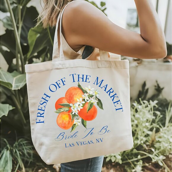 Fresh Off The Market Tote Bag - Picture 2 of 2